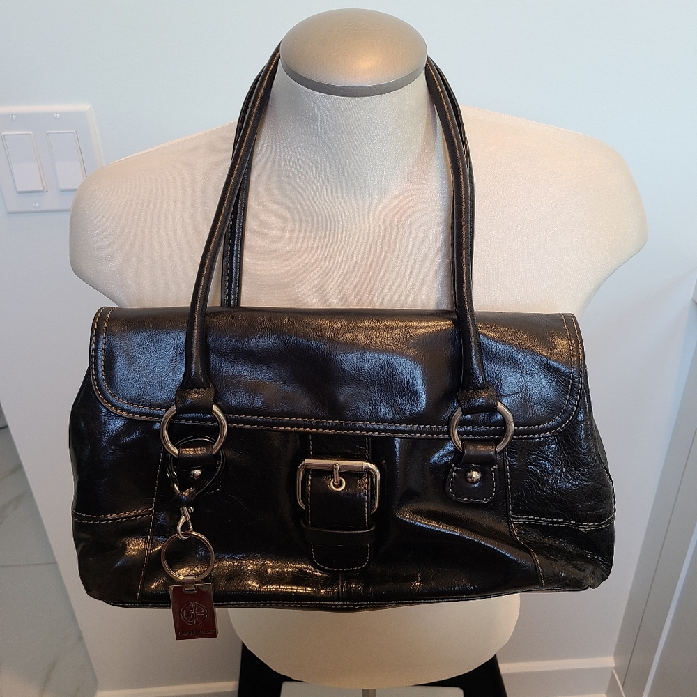 GianiBernini Tote bag/ Sz 6 height, 11 wide, 3 bottom wide